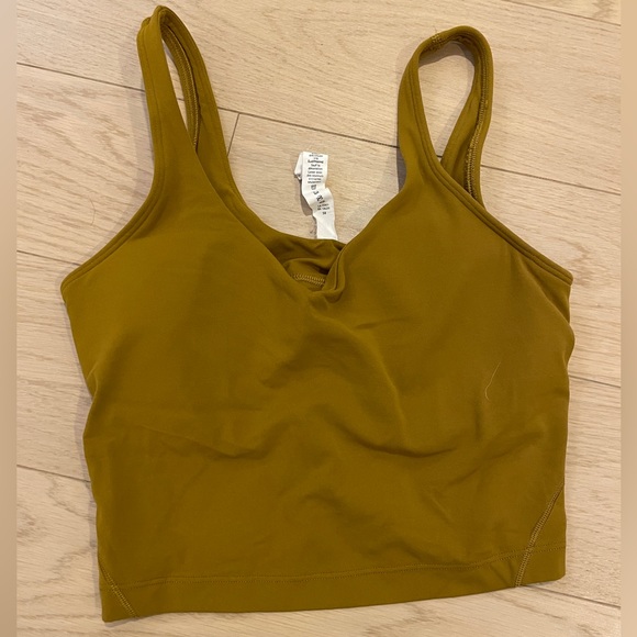 lululemon athletica Tops - LULULEMON ALIGN™ TANK TOP (Gold Spice) (Size 4) (Like New)